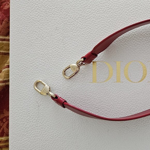 Christian Dior East and West red leather bag - Picture 11 of 12